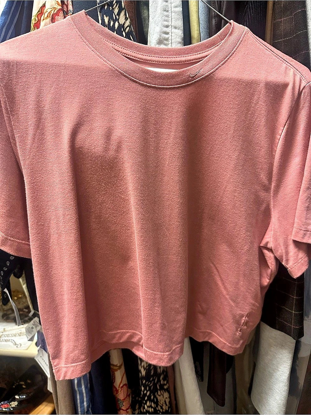 Nike The Nike Tee Slim Fit Short Sleeve Pink XL